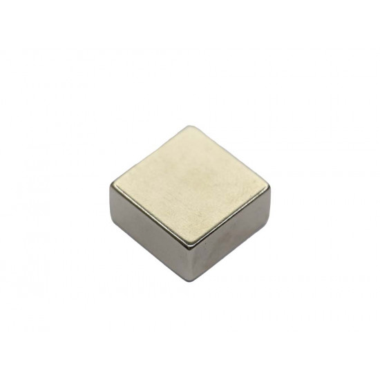 Ímã de neodímio bloco 25,4 x 25,4 x 12,7 mm - N42